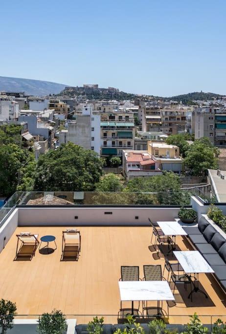 The Meta Stay - Rooftop Access Downtown Studio Athen Exterior foto